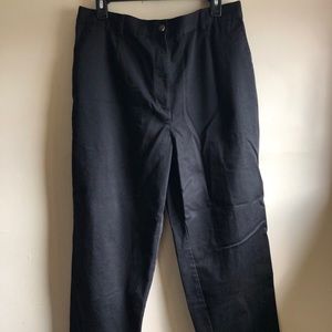 Black LLBean utility pants